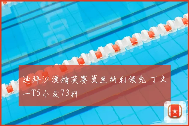 迪拜沙漠精英赛莫里纳利领先 丁文一T5小麦73杆